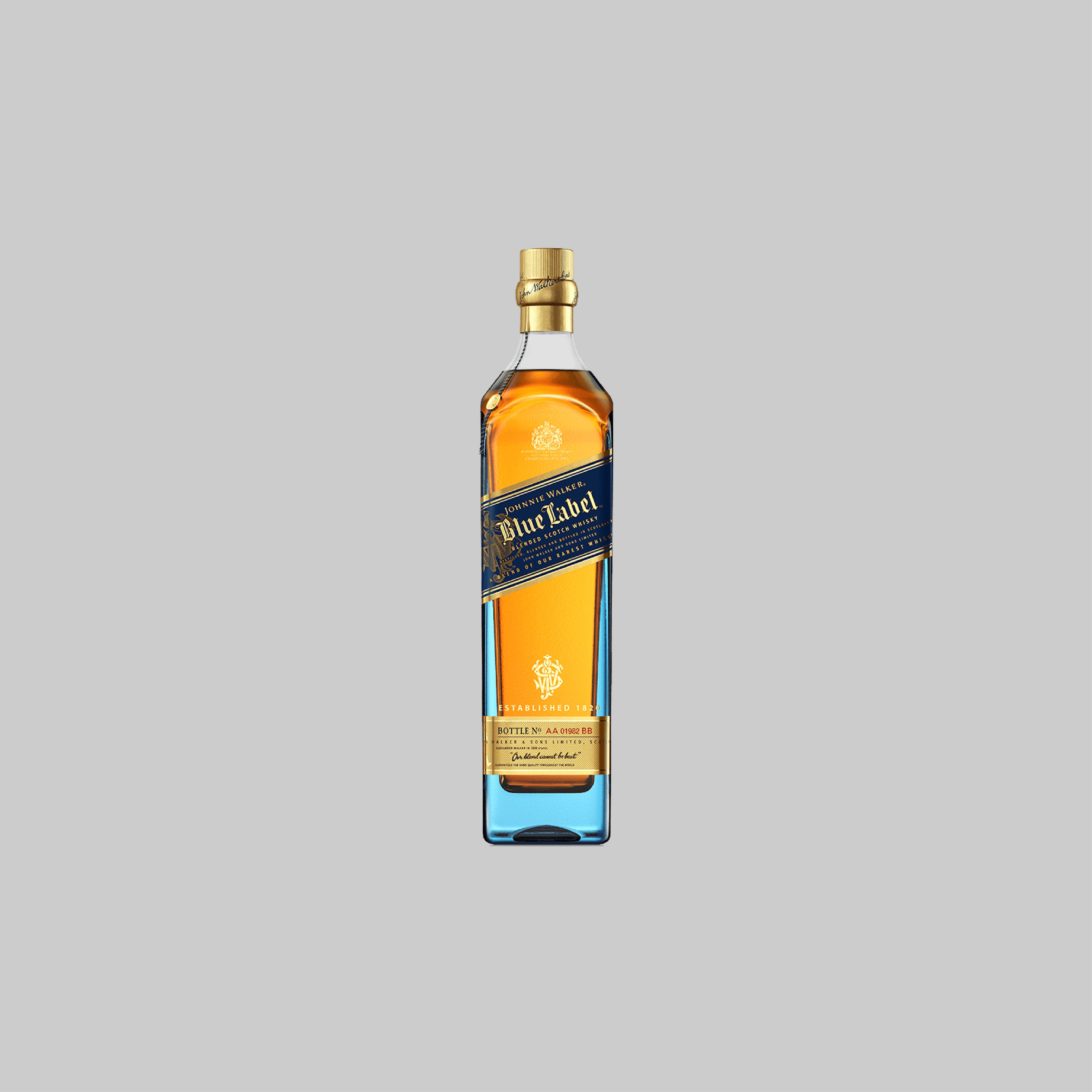 Johnnie Walker Blue Label Blended Scotch Whisky 200ml 40.0% - Time2Drink